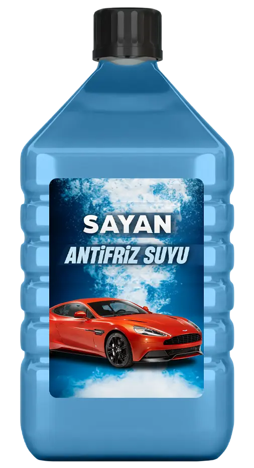 Antifreeze Water Label